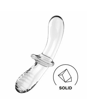 Дилдо Satisfyer Double Crystal (Transparent)