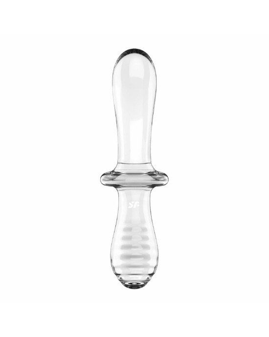 Дилдо Satisfyer Double Crystal (Transparent) Дилдо Satisfyer Double Crystal (Transparent)
