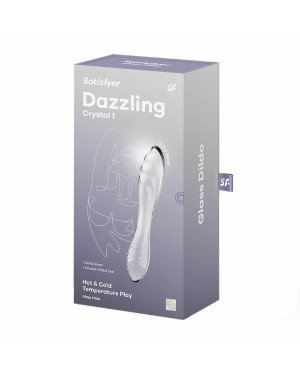 Дилдо Satisfyer Dazzling Crystal 1 (Transparent) Дилдо Satisfyer Dazzling Crystal 1 (Transparent)