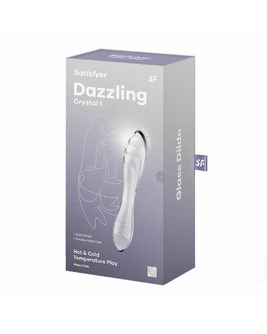 Дилдо Satisfyer Dazzling Crystal 1 (Transparent) Дилдо Satisfyer Dazzling Crystal 1 (Transparent)