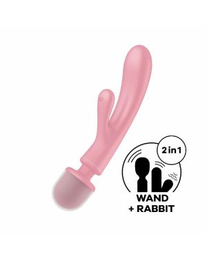 Вібратор Satisfyer Triple Lover (Pink)