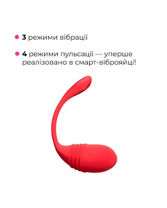 Смарт-віброяйце Lovense Vulse (Thrusting Egg Vibrator) Смарт-віброяйце Lovense Vulse (Thrusting Egg Vibrator)