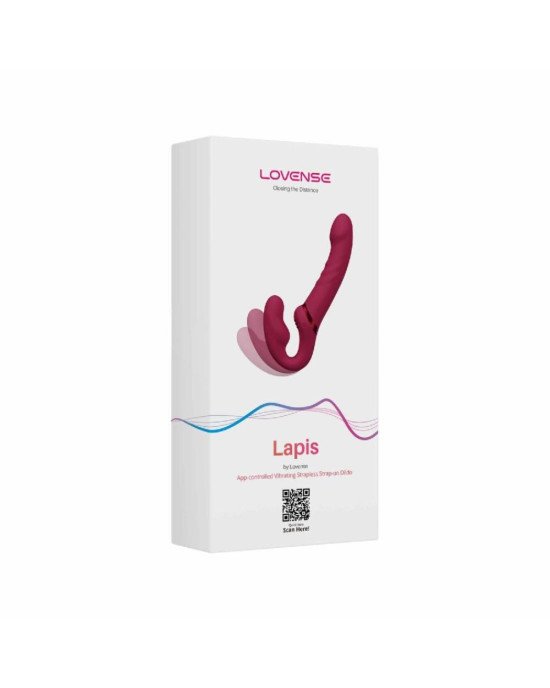 Безремінний страпон Lovense Lapis vibrating strapless strap-on Безремінний страпон Lovense Lapis vibrating strapless strap-on