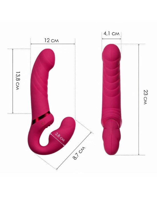 Безремінний страпон Lovense Lapis vibrating strapless strap-on Безремінний страпон Lovense Lapis vibrating strapless strap-on
