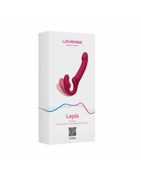 Безремінний страпон Lovense Lapis vibrating strapless strap-on Безремінний страпон Lovense Lapis vibrating strapless strap-on
