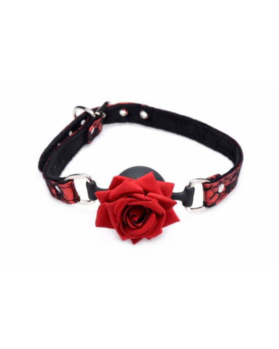 Кляп Master Series Eye-Catching Ball Gag With Rose