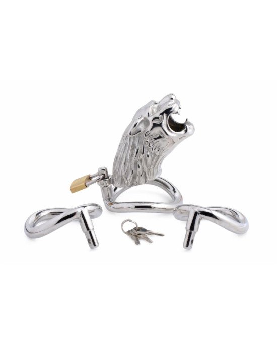 Клітка для члена Master Series Tiger King Cock Cage With Lock