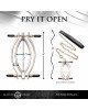 Затискач для статевих губ з повідцем Master Series Pussy Tugger Adjustable Vagina Clamp with Chain Затискач для статевих губ з повідцем Master Series Pussy Tugger Adjustable Vagina Clamp with Chain