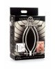 Затискач для статевих губ з повідцем Master Series Pussy Tugger Adjustable Vagina Clamp with Chain Затискач для статевих губ з повідцем Master Series Pussy Tugger Adjustable Vagina Clamp with Chain