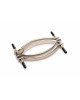 Затискач для статевих губ з повідцем Master Series Pussy Tugger Adjustable Vagina Clamp with Chain Затискач для статевих губ з повідцем Master Series Pussy Tugger Adjustable Vagina Clamp with Chain