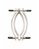 Затискач для статевих губ з повідцем Master Series Pussy Tugger Adjustable Vagina Clamp with Chain Затискач для статевих губ з повідцем Master Series Pussy Tugger Adjustable Vagina Clamp with Chain