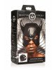 Маска Master Series Dungeon Demon Bondage Mask with Horns - Black Маска Master Series Dungeon Demon Bondage Mask with Horns - Black