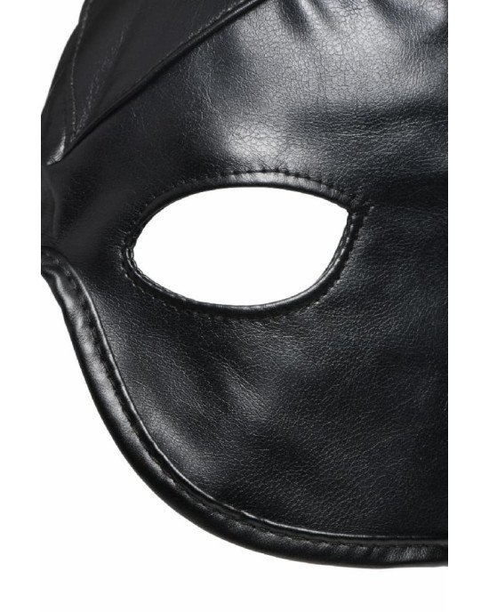Маска Master Series Dungeon Demon Bondage Mask with Horns - Black Маска Master Series Dungeon Demon Bondage Mask with Horns - Black