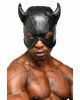Маска Master Series Dungeon Demon Bondage Mask with Horns - Black Маска Master Series Dungeon Demon Bondage Mask with Horns - Black