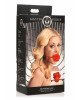 Кляп Master Series Blossom Silicone Rose Gag - Red