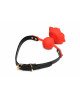 Кляп Master Series Blossom Silicone Rose Gag - Red