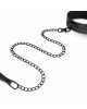 Нашийник з повідцем Bedroom Fantasies: Faux Leather Collar & Chain Нашийник з повідцем Bedroom Fantasies: Faux Leather Collar & Chain