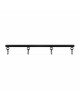 Фіксатор для рук і ніг Bedroom Fantasies Spreader Bar Lightweight Restraint Bar - Black Фіксатор для рук і ніг Bedroom Fantasies Spreader Bar Lightweight Restraint Bar - Black