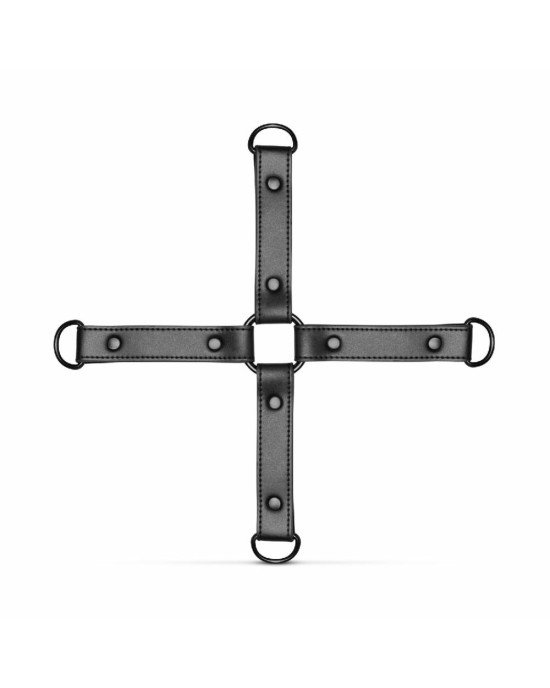 Фіксатор для рук і ніг Bedroom Fantasies Hogtie & Cuffs Set 4-Way Restrant Set