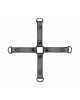Фіксатор для рук і ніг Bedroom Fantasies Hogtie & Cuffs Set 4-Way Restrant Set