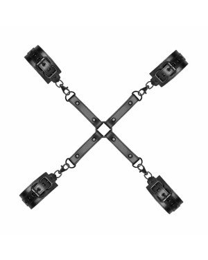 Фіксатор для рук і ніг Bedroom Fantasies Hogtie & Cuffs Set 4-Way Restrant Set