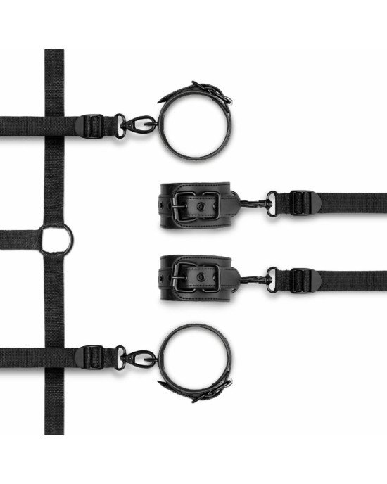 Фіксатор рук і ніг для ліжка Bedroom Fantasies Under the bed Restraint Set Фіксатор рук і ніг для ліжка Bedroom Fantasies Under the bed Restraint Set