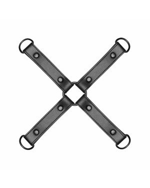 Хрестовина Bedroom Fantasies Hogtie 4 - Way Restraint Cross - Black