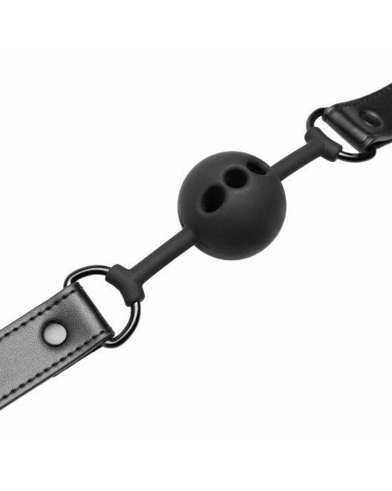 Кляп Bedroom Fantasies Ball Gag Breathable Silicone - Black