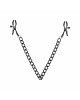 Затискачі для сосків Bedroom Fantasies Nipple Clamps with Chain - Black Затискачі для сосків Bedroom Fantasies Nipple Clamps with Chain - Black