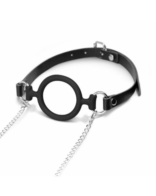 Затискачі для сосків з кляпом Bedroom Fantasies Nipple Clamps & Silicone Gag Ring