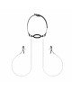 Затискачі для сосків з кляпом Bedroom Fantasies Nipple Clamps & Silicone Gag Ring