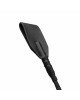 Шльопалка Bedroom Fantasies: Faux Leather Crop Whip, чорна Шльопалка Bedroom Fantasies: Faux Leather Crop Whip, чорна