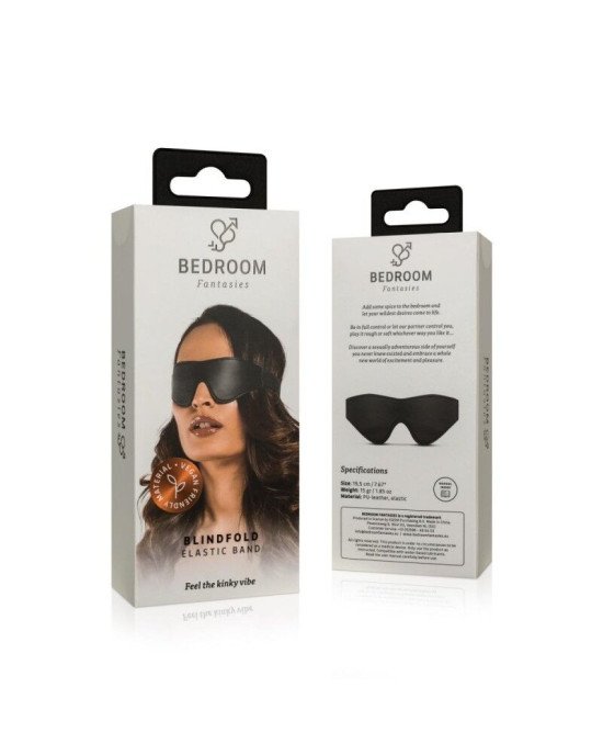 Маска Bedroom Fantasies Blindfold Elastic Band - Black Маска Bedroom Fantasies Blindfold Elastic Band - Black