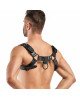 Портупея Bedroom Fantasies Bruno Chest Bulldog Harness - Black Портупея Bedroom Fantasies Bruno Chest Bulldog Harness - Black