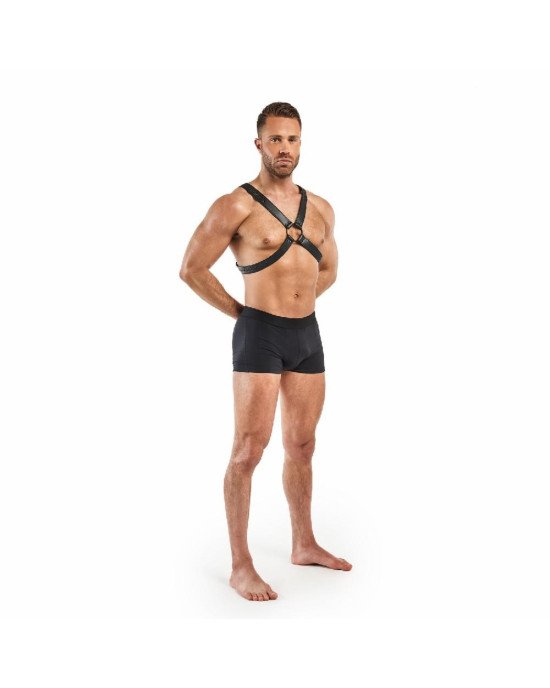 Портупея Bedroom Fantasies Lionel High Halter - Black
