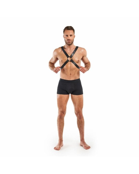 Портупея Bedroom Fantasies Lionel High Halter - Black