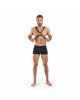 Портупея Bedroom Fantasies Lionel High Halter - Black