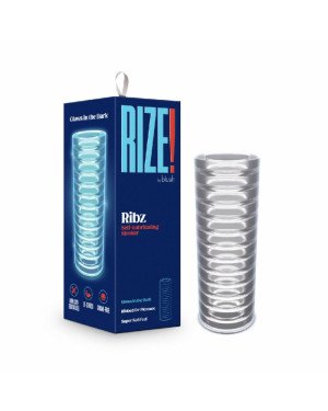 Мастурбатор Rize by Blush - Ribz Glow in the Dark Masturbator - Clear