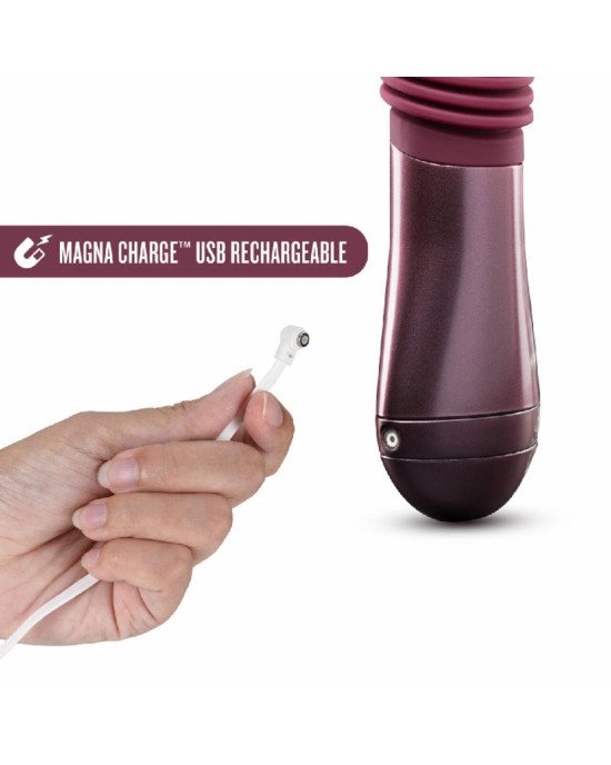 Пульсатор Temptasia by Blush - Trixie Thrusting Dildo - Wine Red
