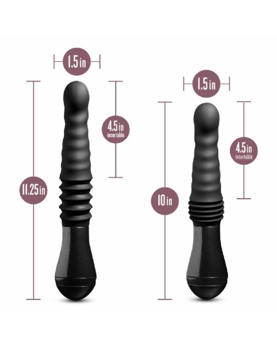 Пульсатор Temptasia by Blush - Lazarus Thrusting Dildo - Black