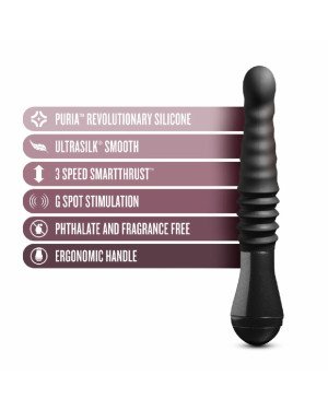 Пульсатор Temptasia by Blush - Lazarus Thrusting Dildo - Black Пульсатор Temptasia by Blush - Lazarus Thrusting Dildo - Black