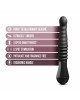 Пульсатор Temptasia by Blush - Lazarus Thrusting Dildo - Black