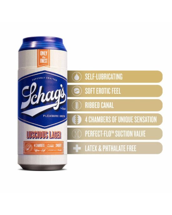 Мастурбатор Schag’s by Blush - Luscious Lager Masturbator - Frosted Мастурбатор Schag’s by Blush - Luscious Lager Masturbator - Frosted