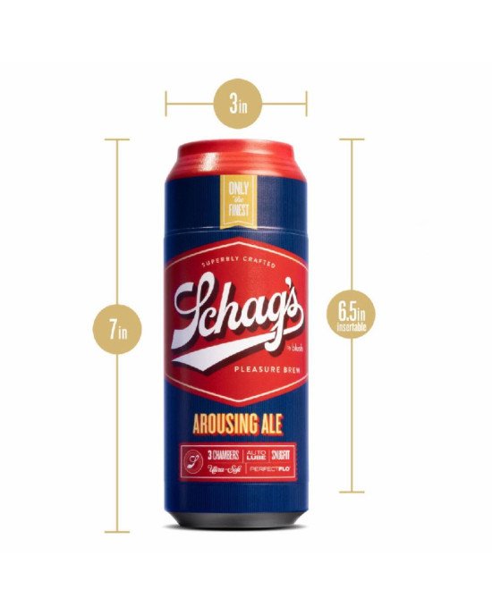 Мастурбатор Schag’s by Blush - Arousing Ale Masturbator - Frosted Мастурбатор Schag’s by Blush - Arousing Ale Masturbator - Frosted