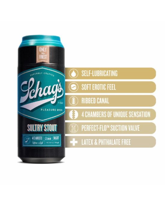 Мастурбатор Schag's by Blush - Sultry Stout Masturbator - Frosted Мастурбатор Schag's by Blush - Sultry Stout Masturbator - Frosted