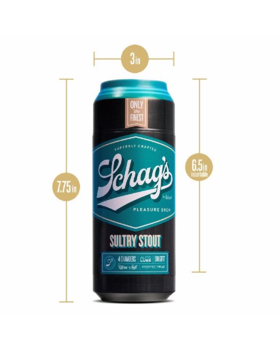 Мастурбатор Schag's by Blush - Sultry Stout Masturbator - Frosted Мастурбатор Schag's by Blush - Sultry Stout Masturbator - Frosted