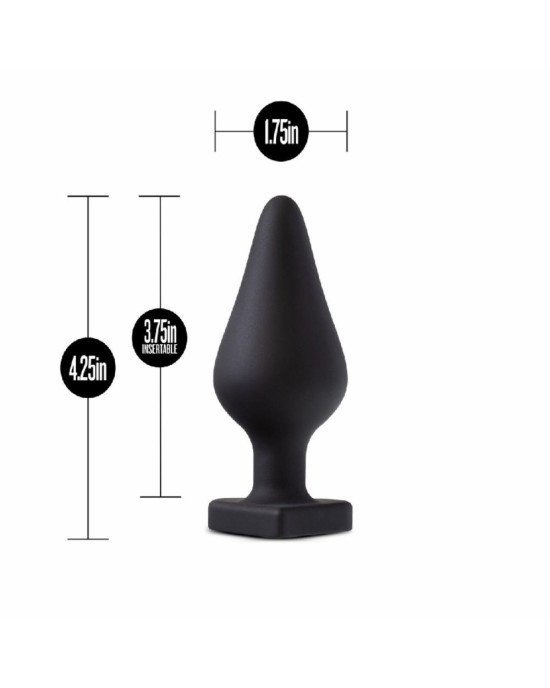 Анальна пробка Temptasia by Blush - Fuck Me Anal Plug - Black Анальна пробка Temptasia by Blush - Fuck Me Anal Plug - Black