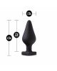 Анальна пробка Temptasia by Blush - Fuck Me Anal Plug - Black Анальна пробка Temptasia by Blush - Fuck Me Anal Plug - Black