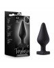 Анальна пробка Temptasia by Blush - Fuck Me Anal Plug - Black Анальна пробка Temptasia by Blush - Fuck Me Anal Plug - Black