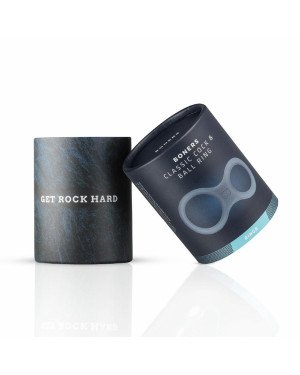 Ерекційне кільце Boners Classic Cock & Ball Ring - Grey